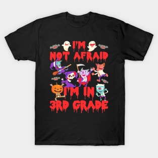 Halloween I Am In 3rd Grade T-Shirt